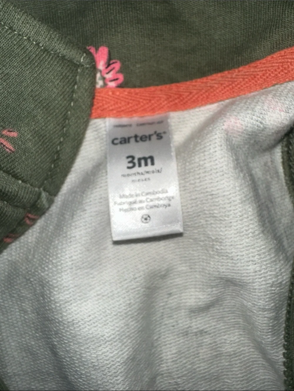Carters sleeveless baby